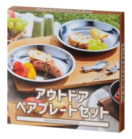 預購~ 日本露營專用不鏽鋼餐具4件組